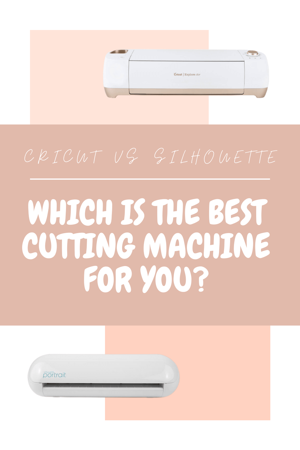 Silhouette vs. Cricut: WHICH IS BETTER?!