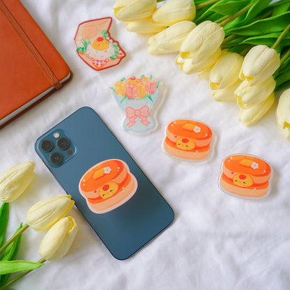 Peachy Chonky Souffle Phone Grip