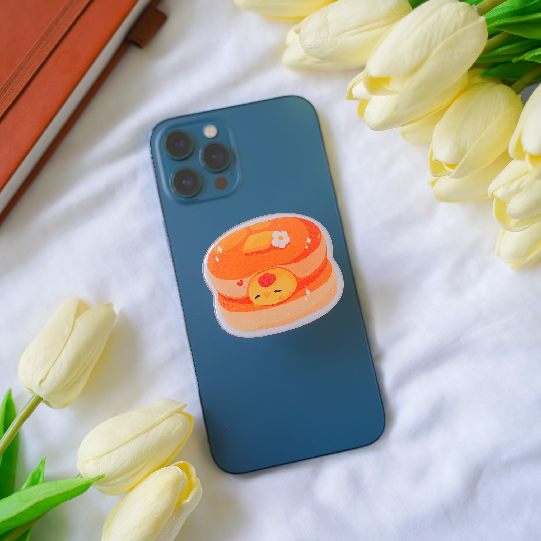 Periwinkle Chonky Souffle Phone Grip