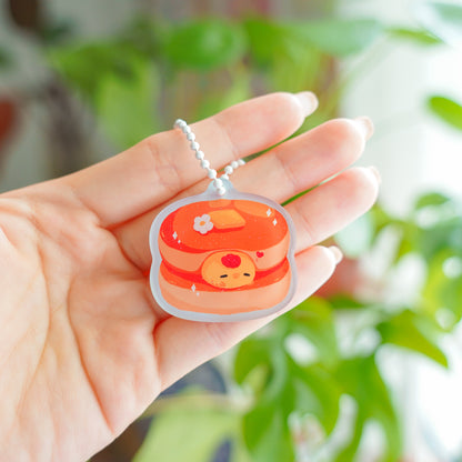 Periwinkle Chonky Souffle Keychain