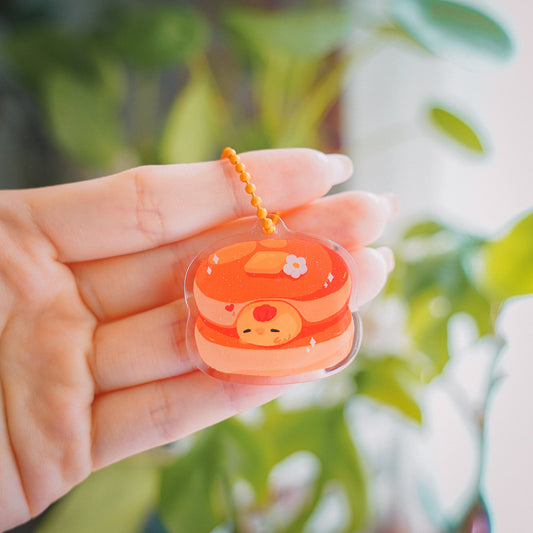 Clear Chonky Souffle Keychain