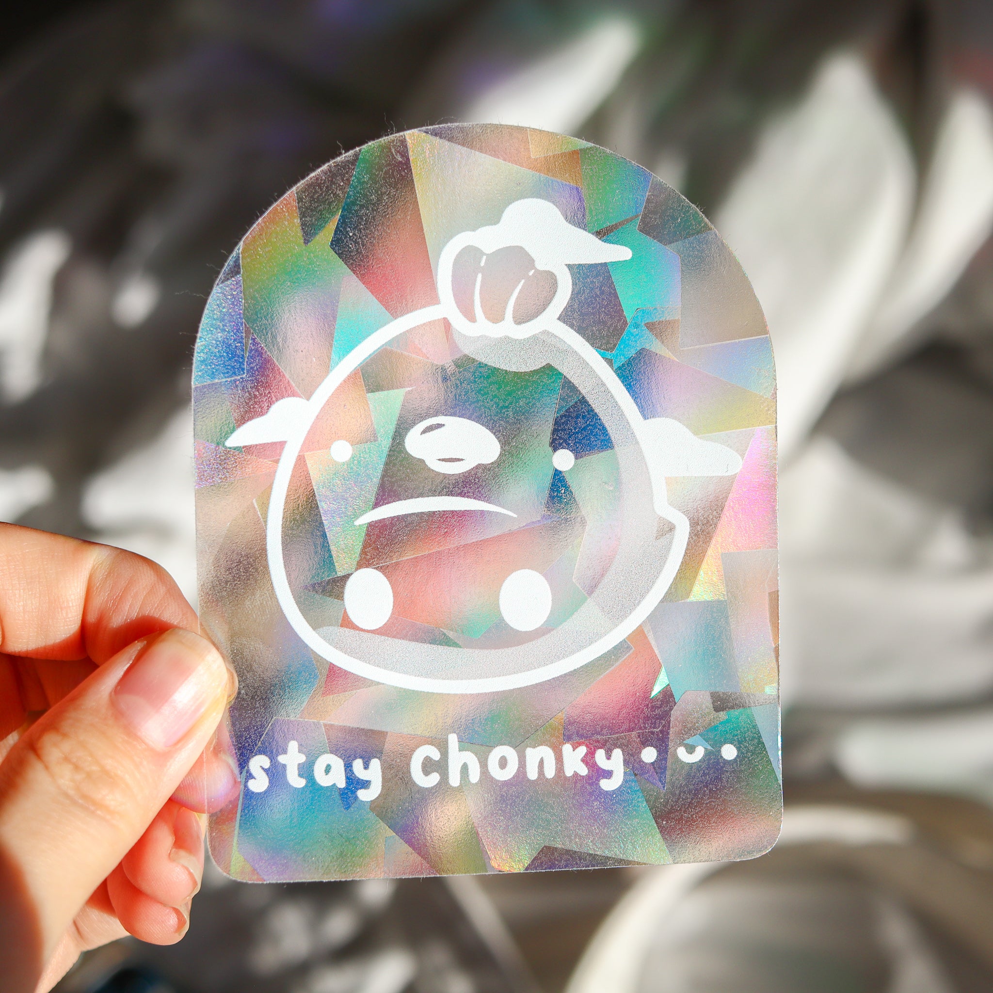 Stay Chonky Suncatcher