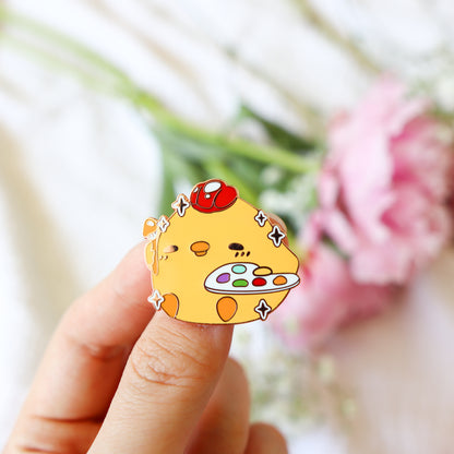 Artist Chonk Enamel Pin