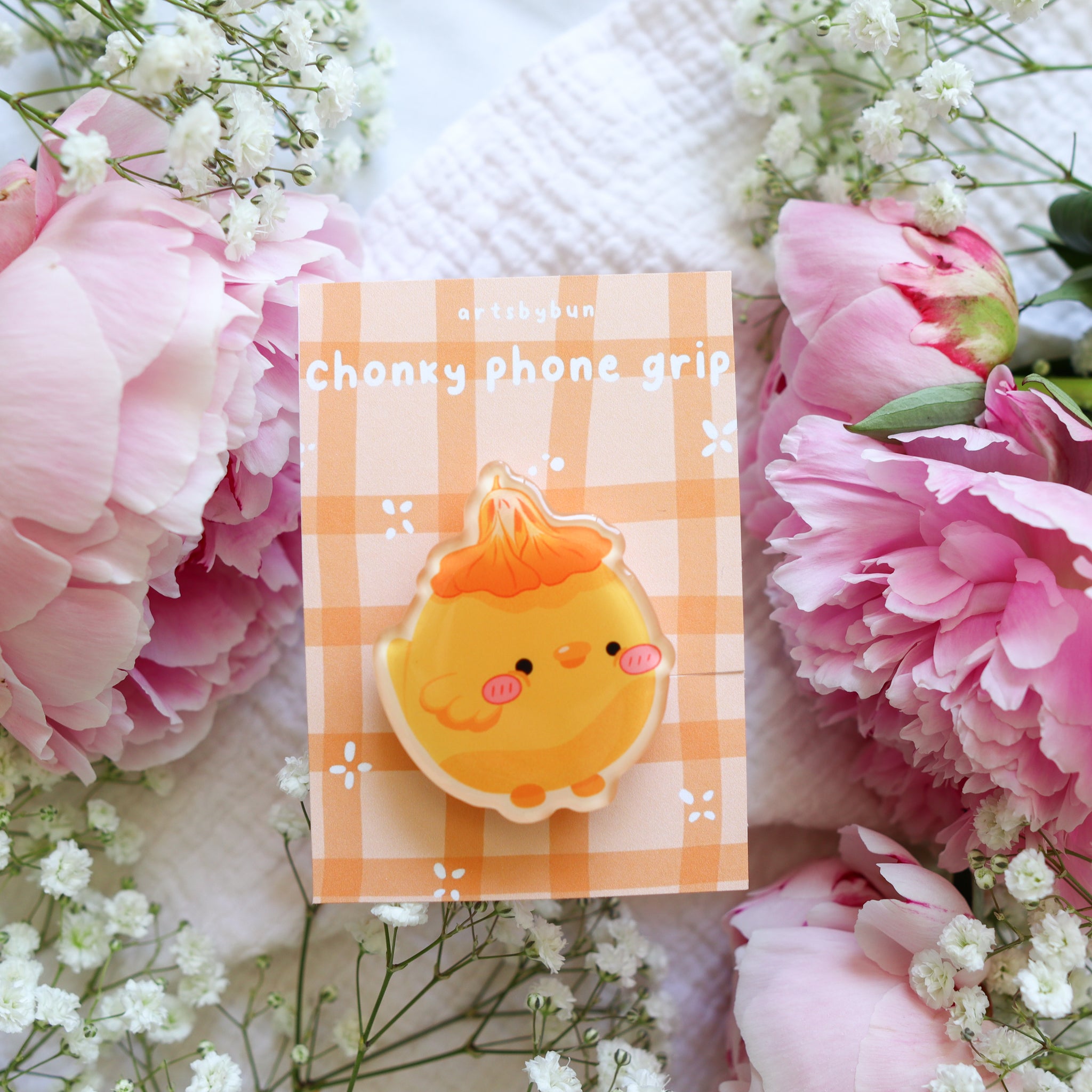 Chonky Flower Hat Phone Grip