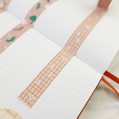 Daisy Grid Washi Tape