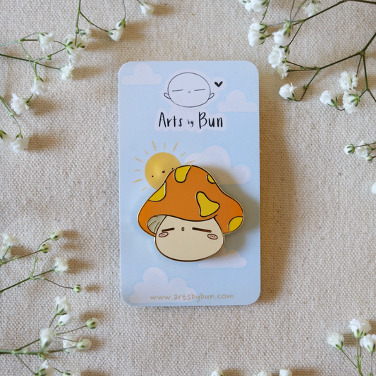 Shroomie Enamel Pin