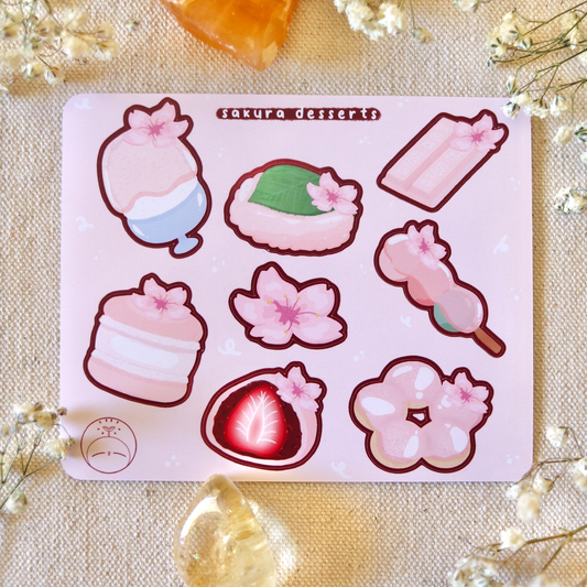 Sakura Sticker Sheet