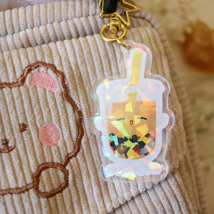 Positivi-tea Acrylic Keychain